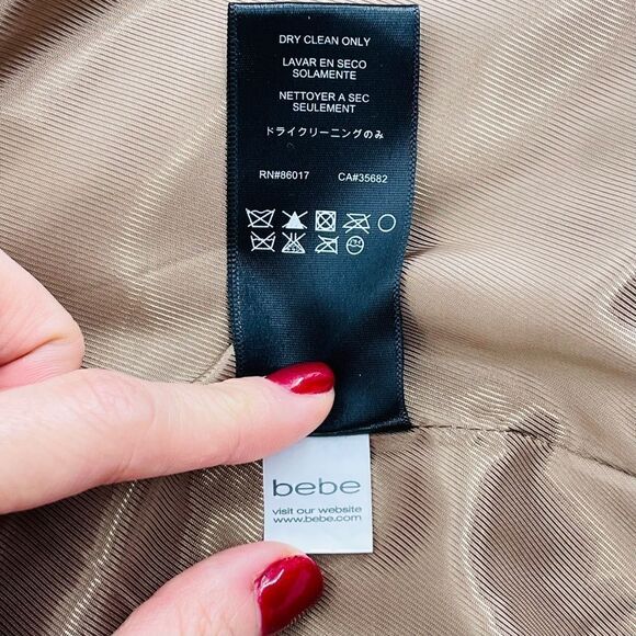bebe Ponte Waterfall Jacket Blazer - Picture 8 of 10